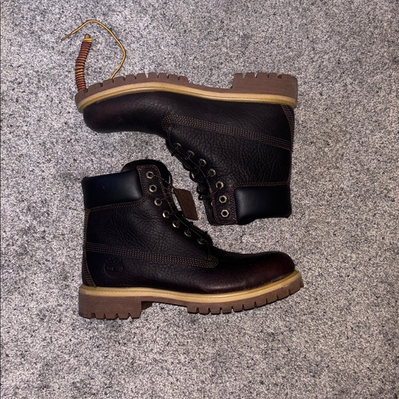 Timberland Premium waterproof boot 
Dark brown full grain colorway main image 8